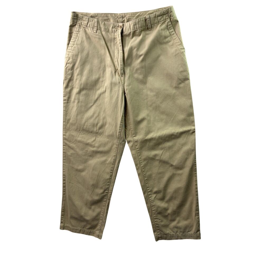 L.L. Bean Women’s Tan Chino Pants – Size 16 Regular